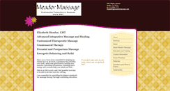 Desktop Screenshot of meadormassage.com